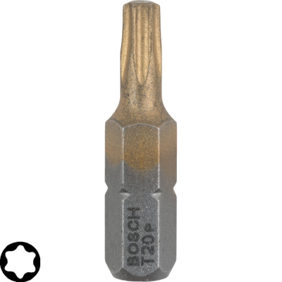 Skrutkovac hrot Bosch Max Grip T20, L 25 mm, 3 ks