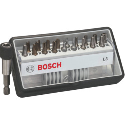 Skrutkovacie hroty Bosch Extra Hart, sprava Robust Line L3