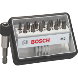 Skrutkovacie hroty Bosch Extra Hart, sprava Robust Line M2