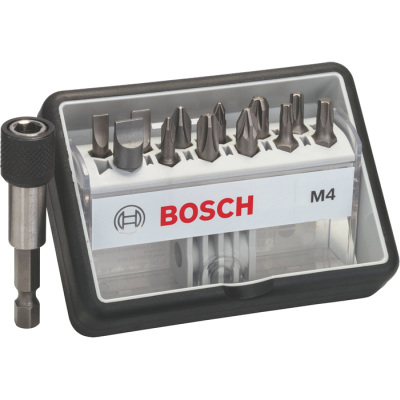Skrutkovacie hroty Bosch Extra Hart, sprava Robust Line M4