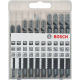 10-dielna sprava plovch listov Bosch Wood Basic