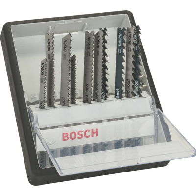 10-dielna sprava plovch listov Bosch Robust Line Wood Expert
