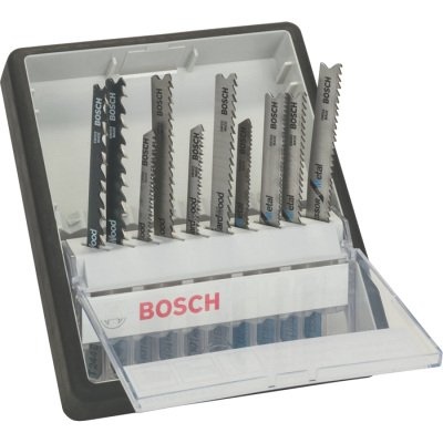 10-dielna sprava plovch listov Bosch Robust Line WoodandMetal