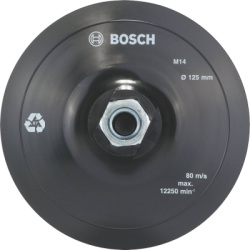 Tanier s velkronovou vrstvou Bosch na brsne listy, 125 mm