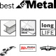 Vejrovit kot X571 Bosch Best for Metal, prielis, 125 mm, P 80