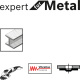 Vejrovit kot X551 Bosch Expert for Metal, rovn, 125 mm, P 80
