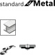 Vejrovit kot X431 Bosch Standard for Metal, rovn, 115 mm, P 60