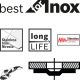 Vejrovit kot X581 Bosch Best for Inox rovn, tanier tkanina 115 mm, P 120