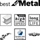 Vejrovit kot X781 Bosch Best for Metal, prielis, 125 mm, P 36